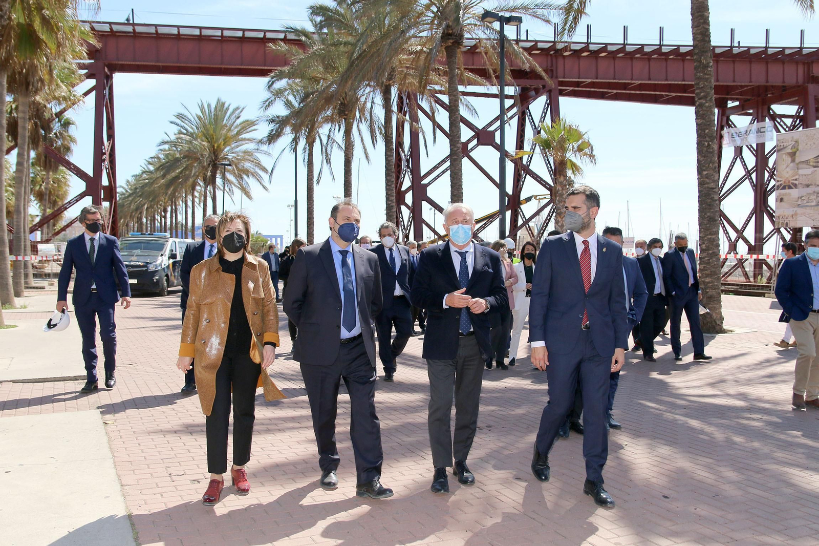 Fotogalería de la visita del ministro Ábalos a Almería
