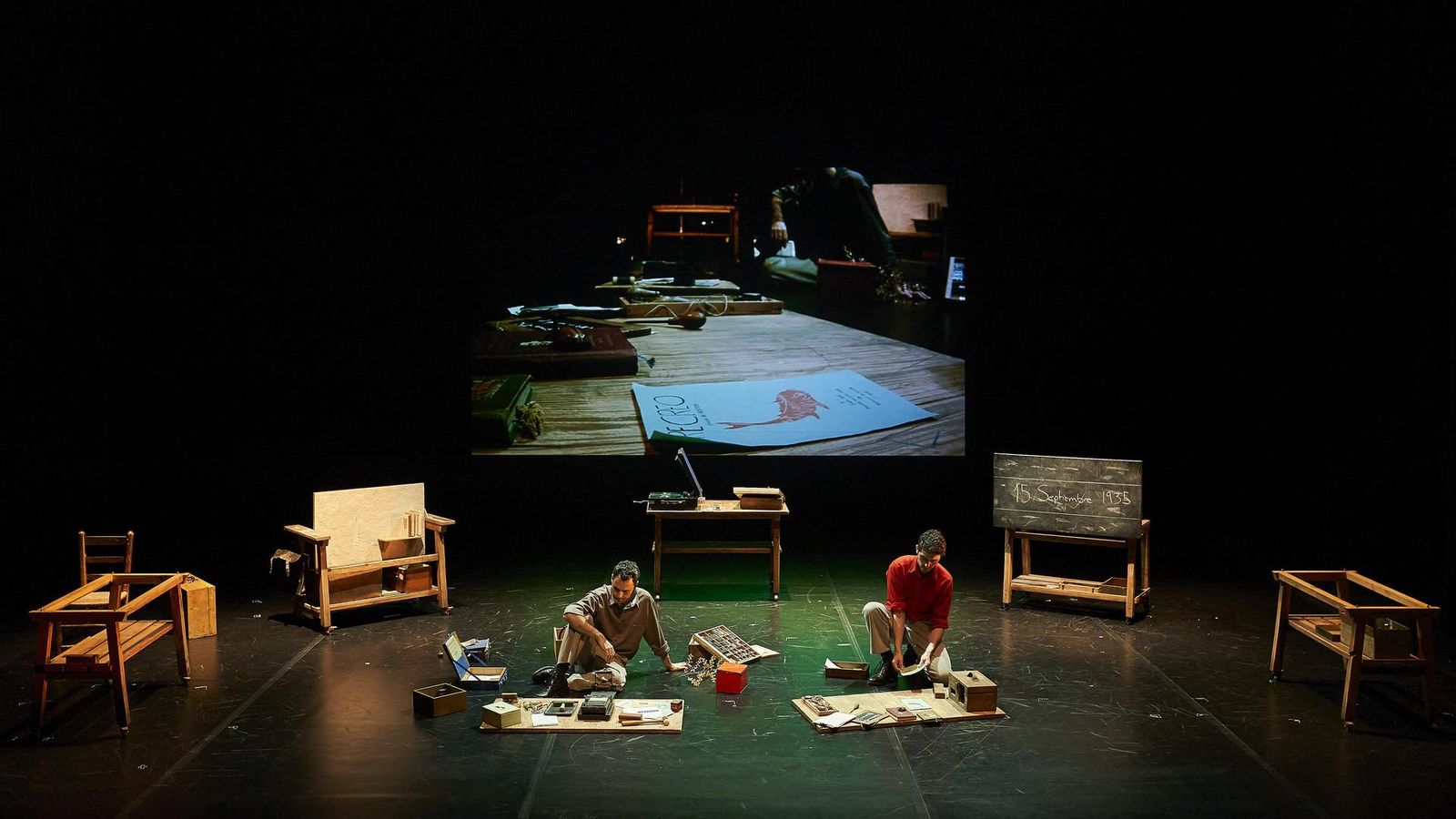 Una escena de ‘El mar’, de Alberto Conejero y Xavier Bobés.