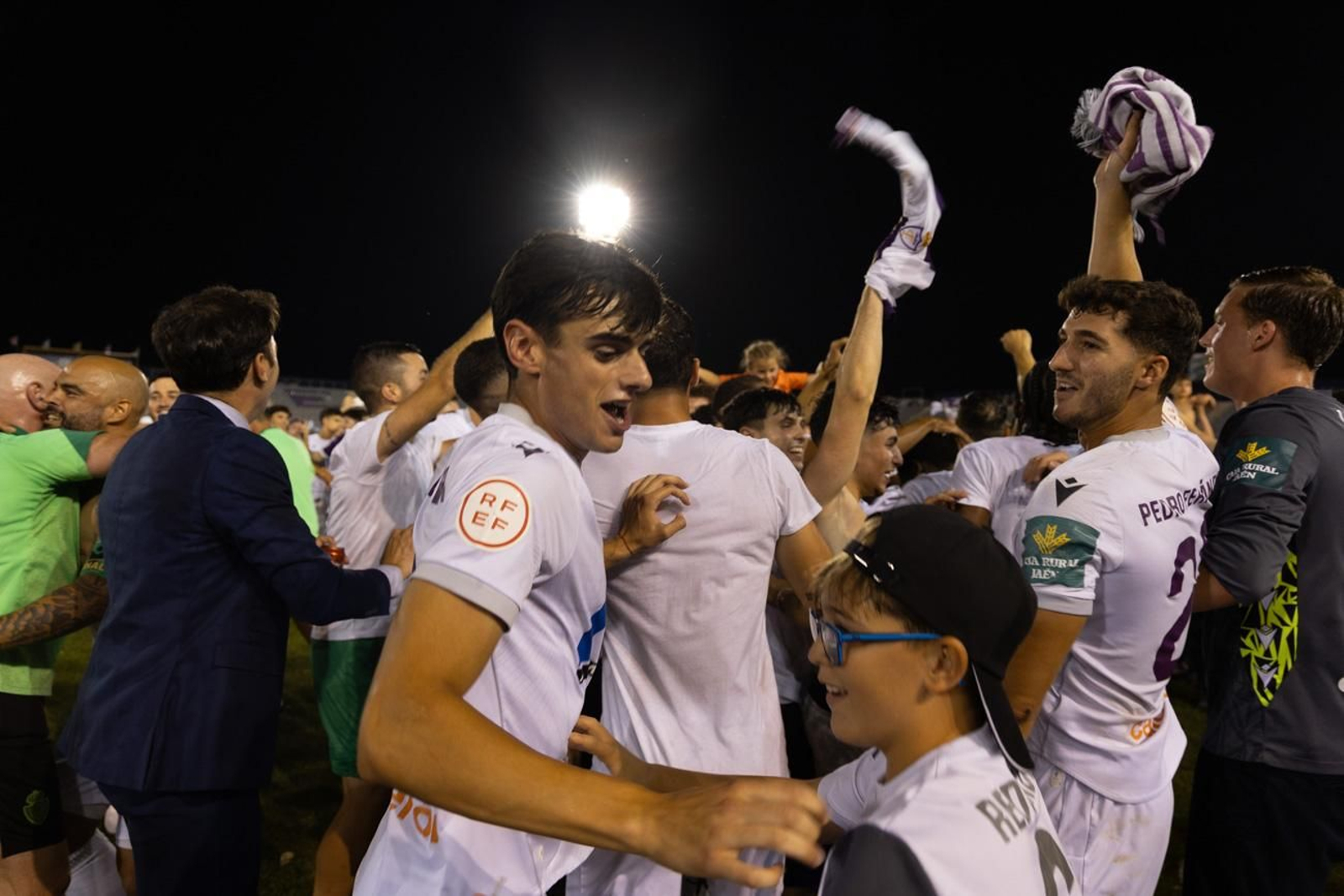 La celebración del Real Jaén.