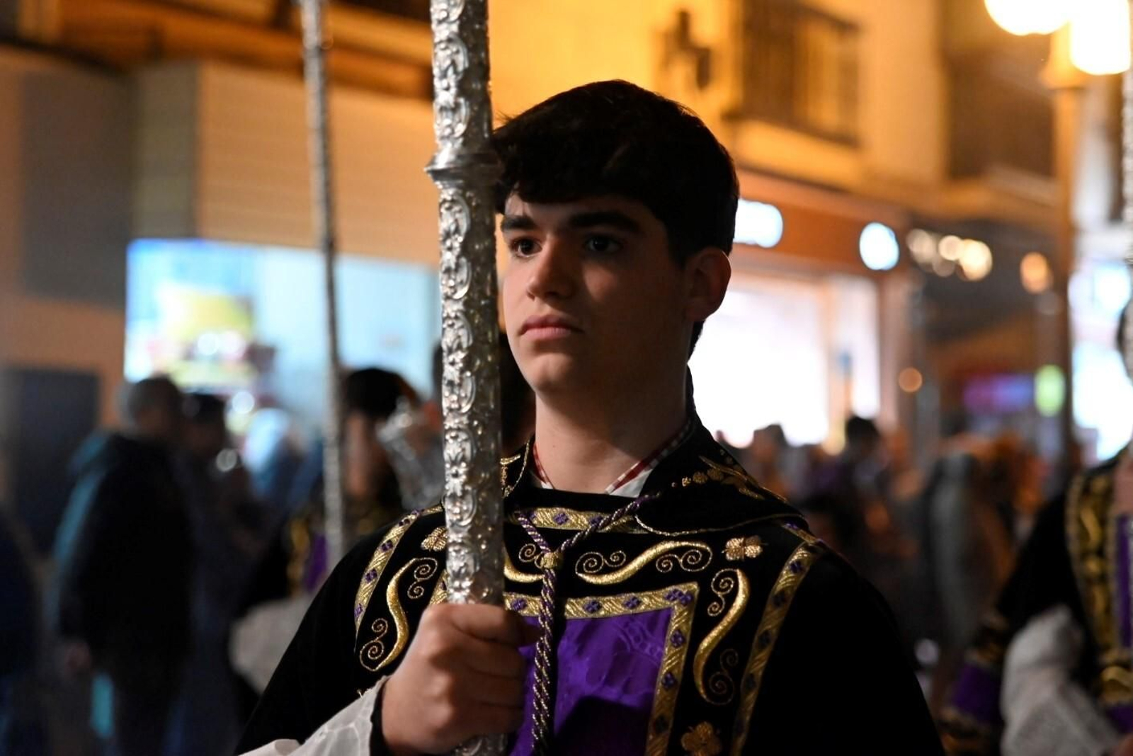 Las imágenes de los vía crucis del primer viernes de Cuaresma en Córdoba