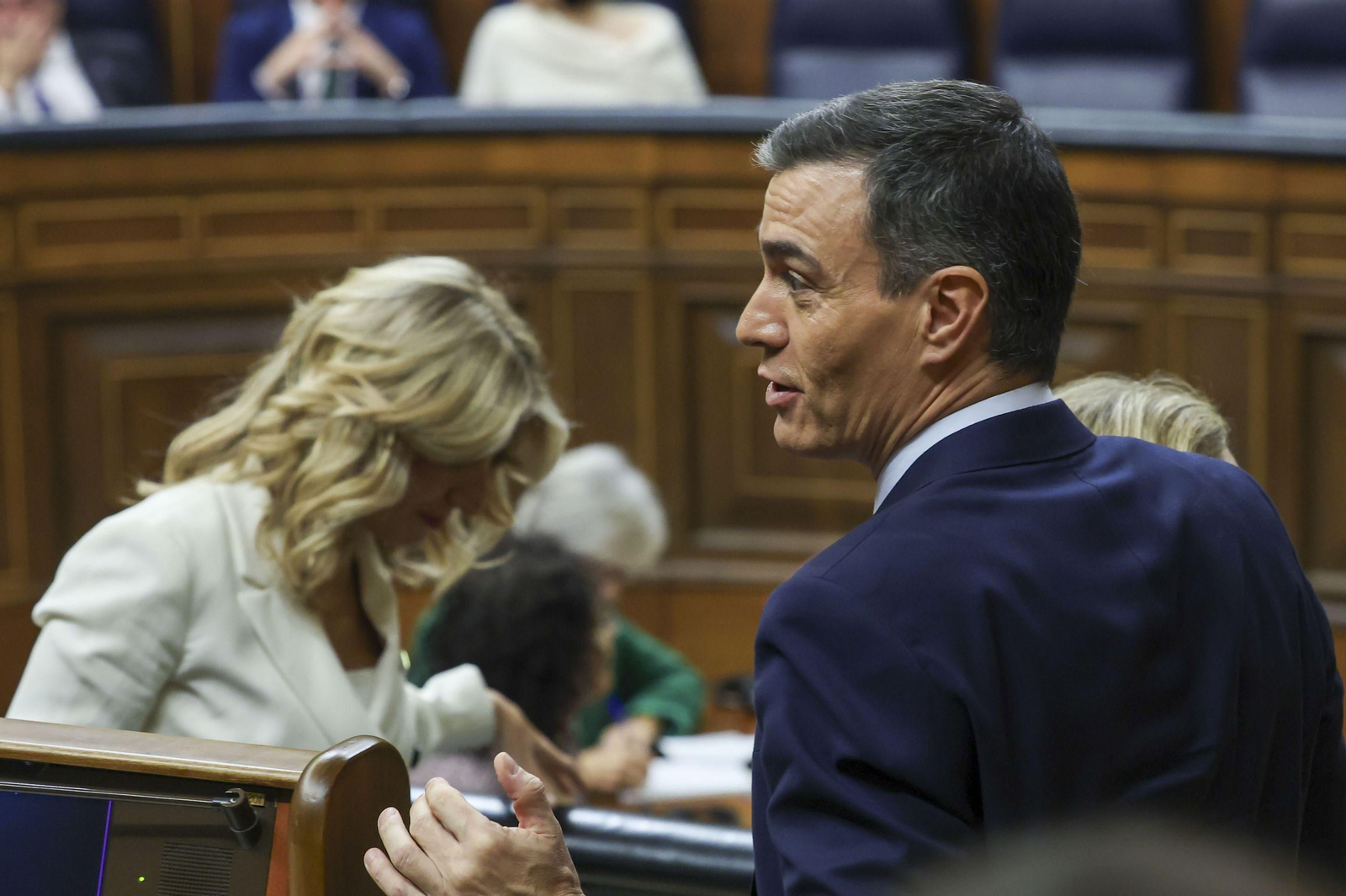 La primera sesión del debate de investidura en el Congreso de los Diputados, en imágenes