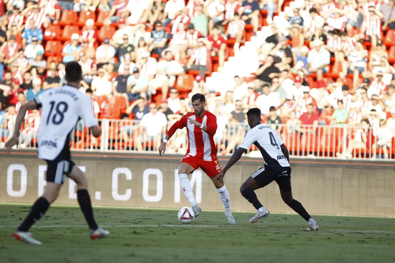 La victoria de la U.D. Almería ante el Real Burgos, en imágenes