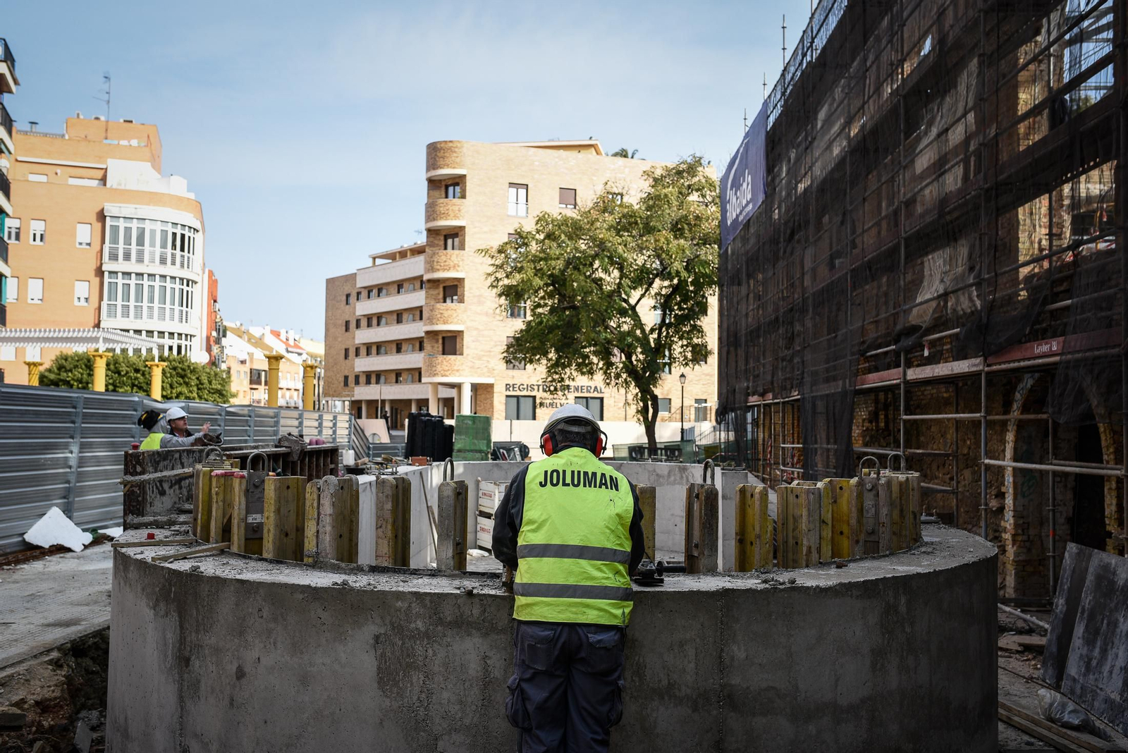 Imágenes de la restauración del edificio de Santa Fe
