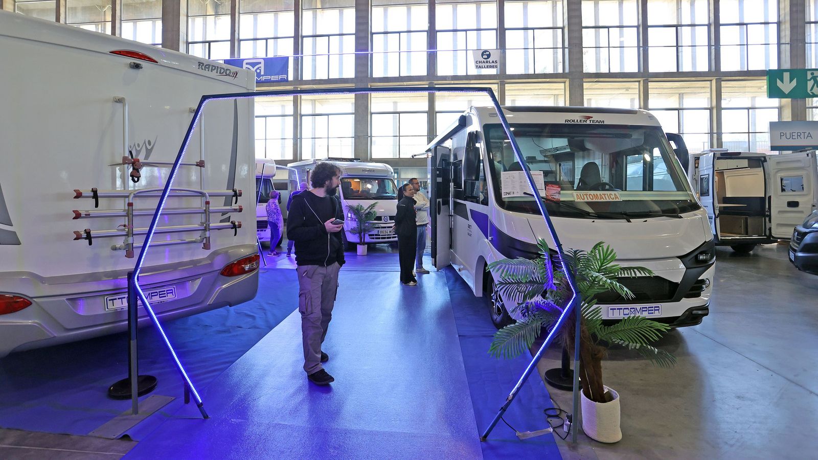 Inauguración del Salón Andaluz del Caravaning en Jerez