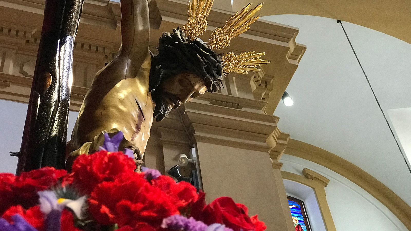 Veneración al Santísimo Cristo de la Salud de San Bernardo