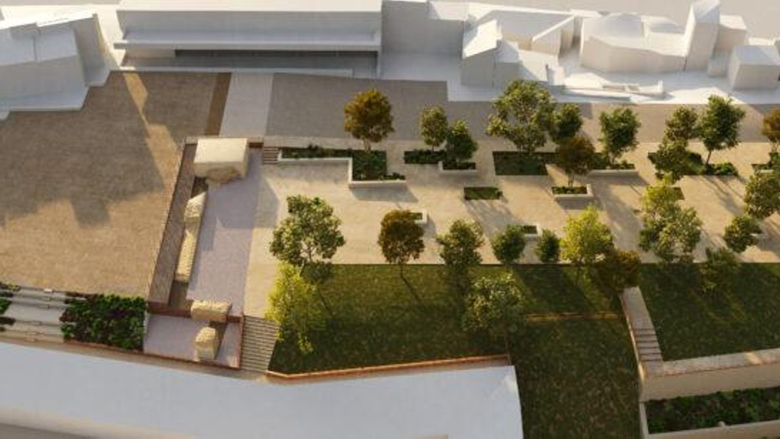 Recreación informática de la propuesta para la Alcazaba de Baza