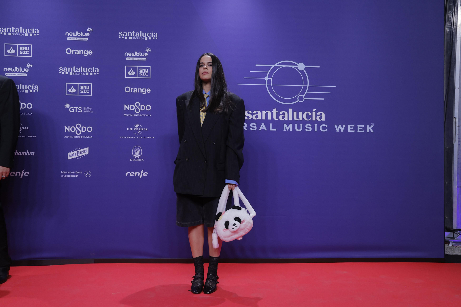 Famosos y artistas en la alfombra roja de la gala del flamenco en los 'Santalucía Universal Music Week'