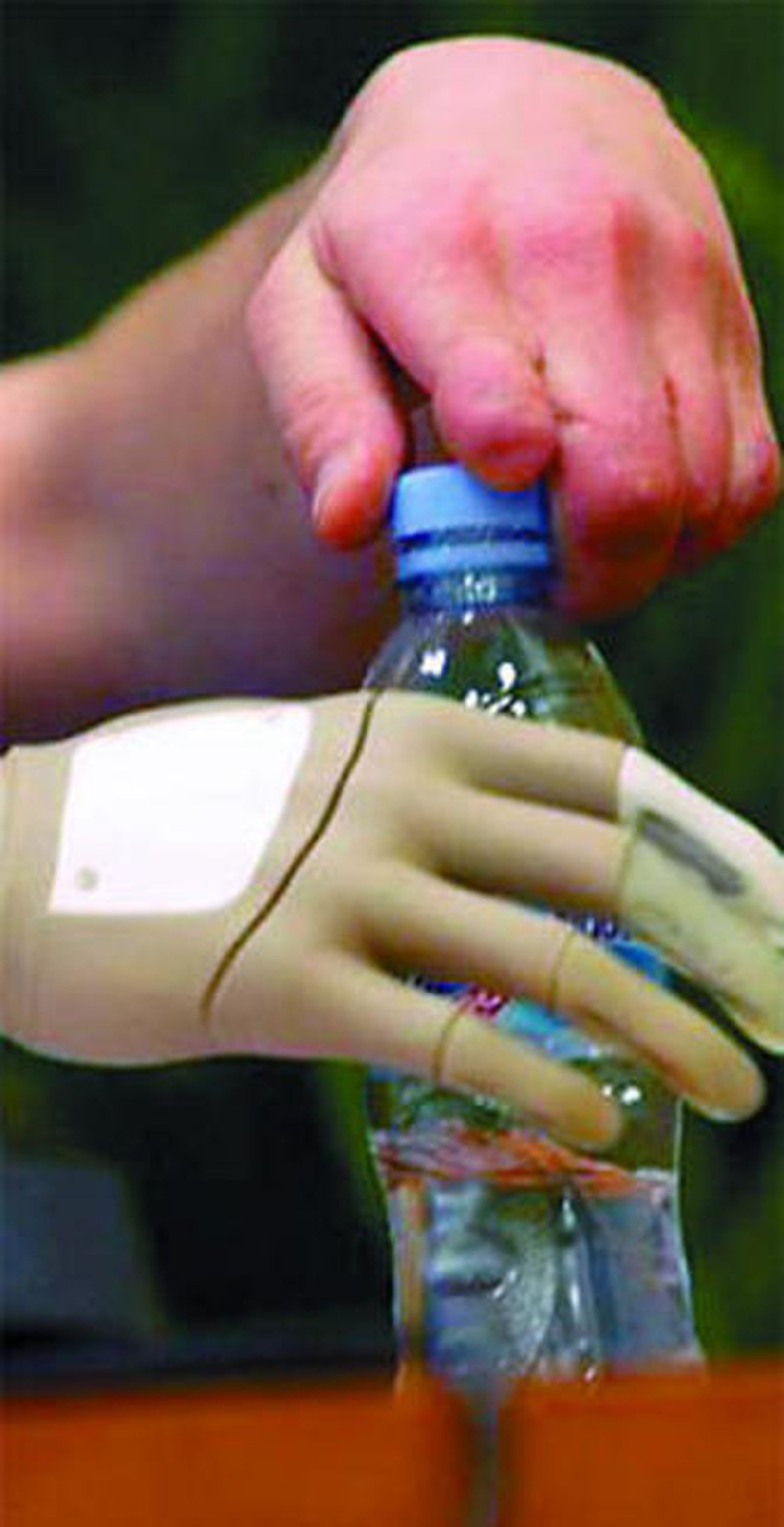 La mano Michelangelo.