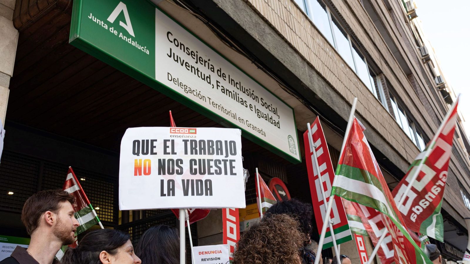 Movilización de CCOO este miércoles en Granada