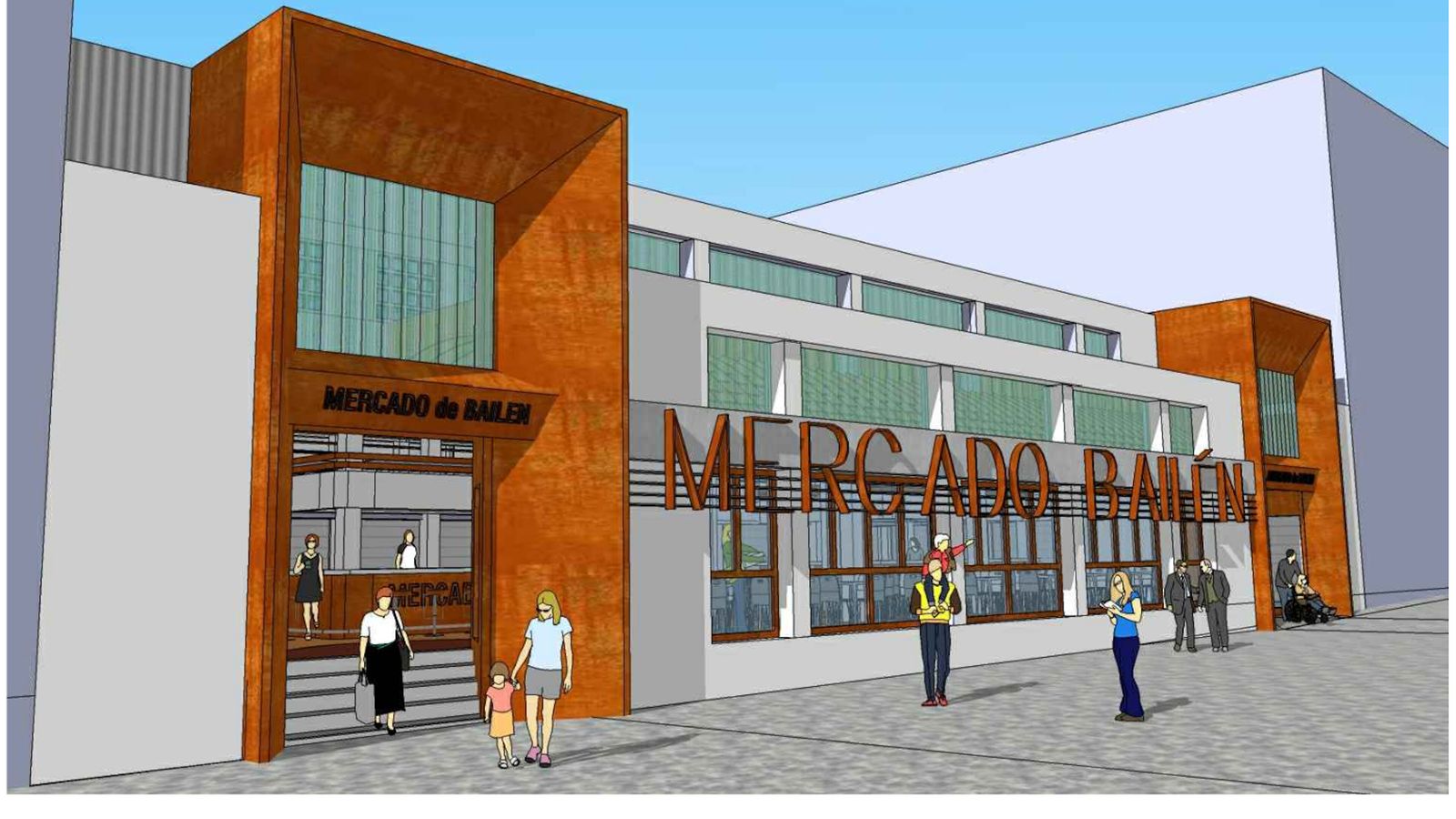 Proyecto de fachada principal.