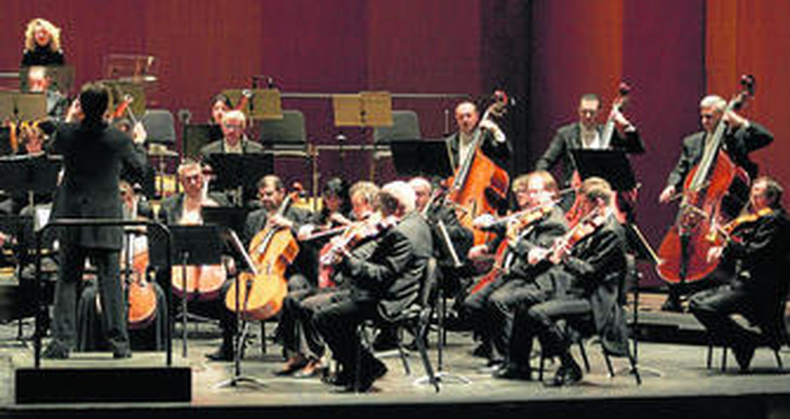 La Orquesta, en uno de los conciertos de la pasada temporada.