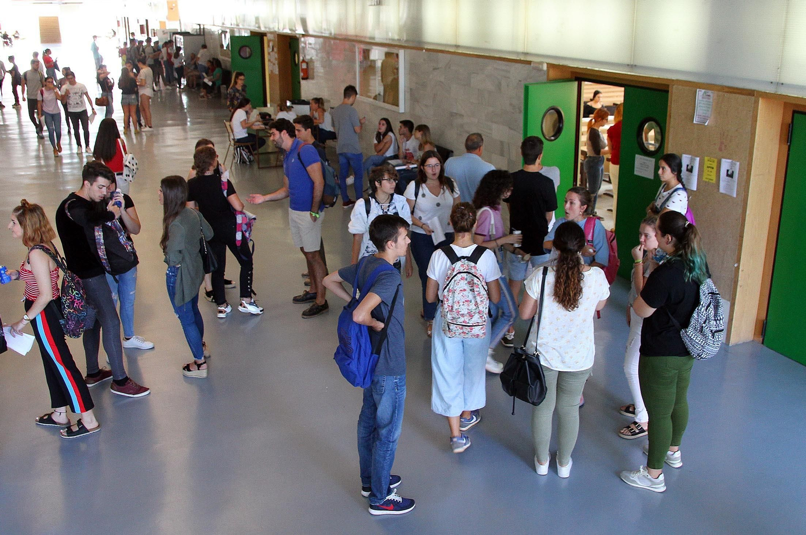 Pruebas de selectividad en la UHU