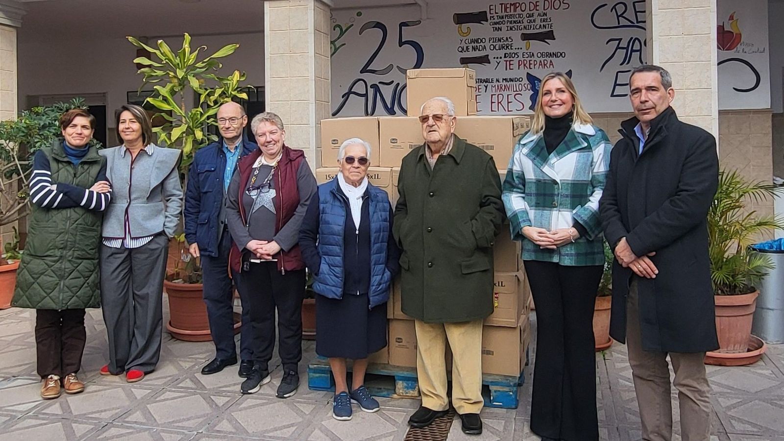 Donación de Arcgisa al Banco de Alimentos del Campo de Gibraltar.