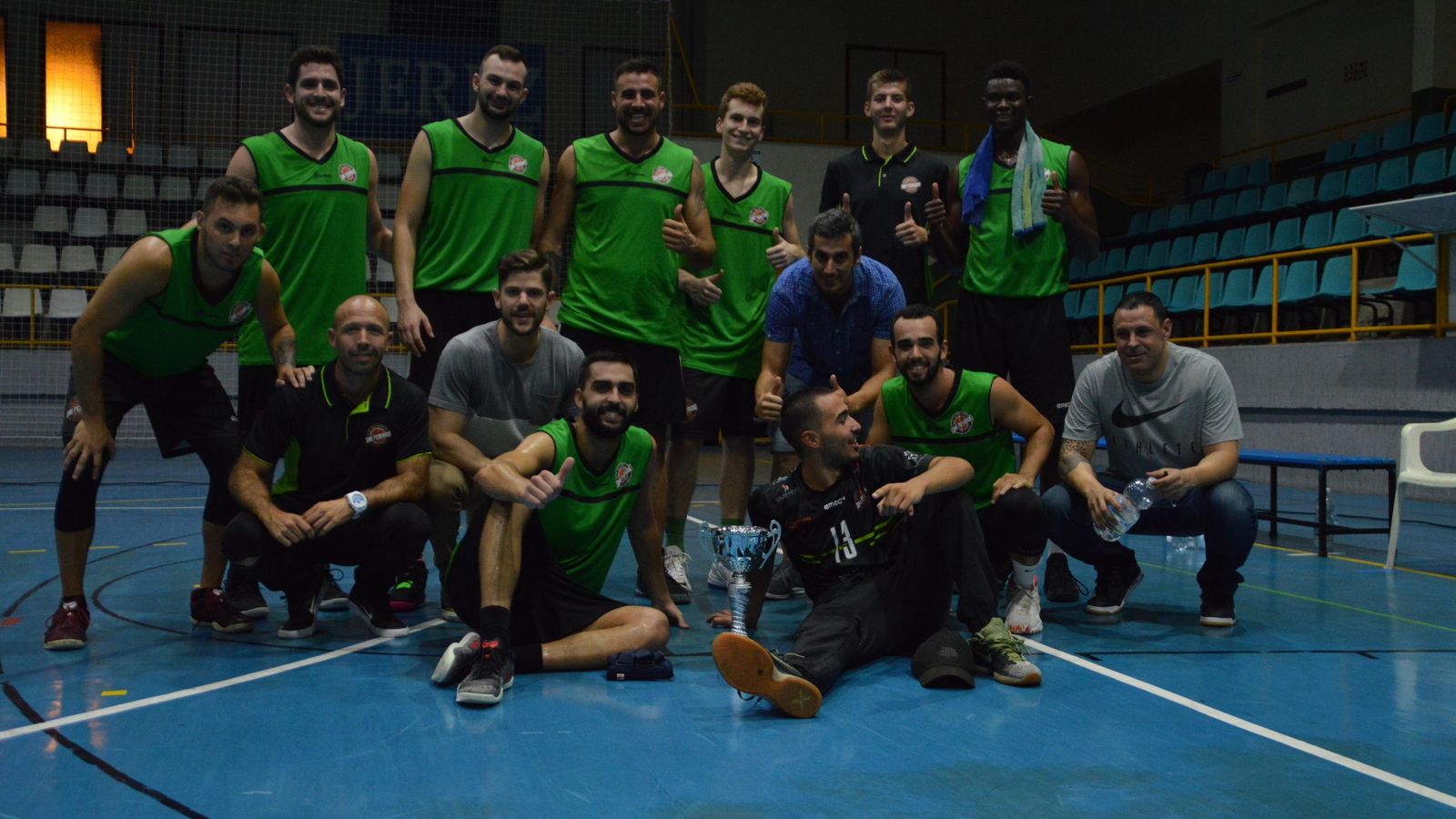 Una de las pocas alegrías para el CB San Fernando llegó en pretemporada.