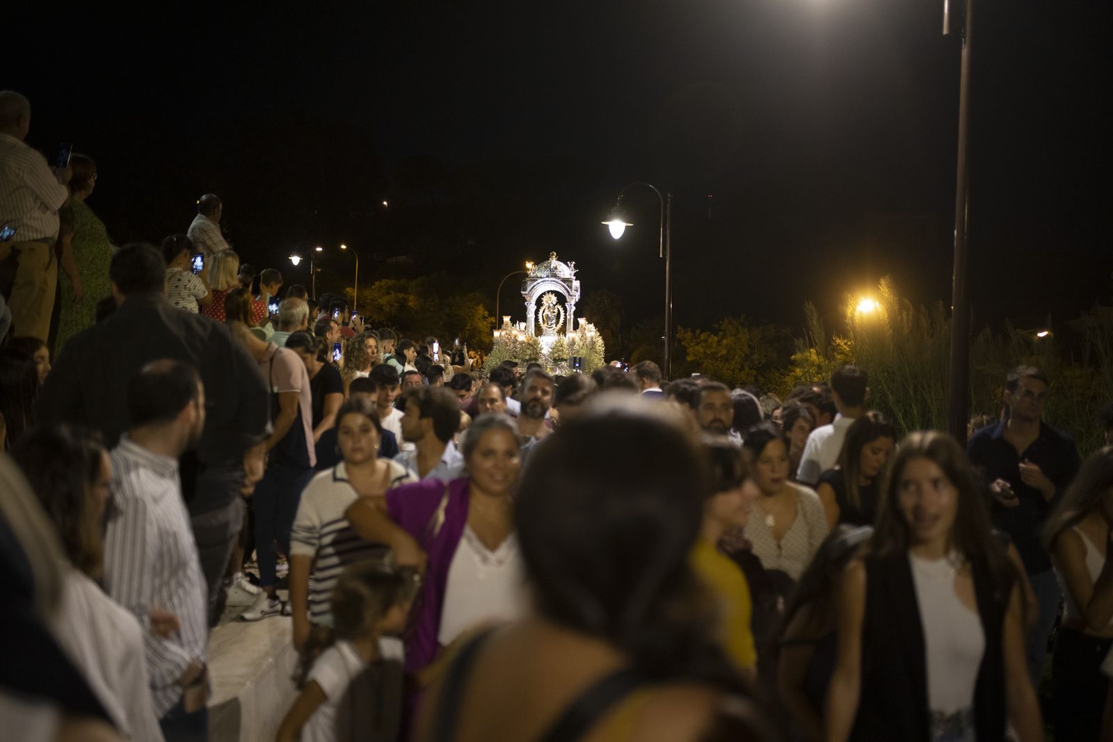 Imágenes de la recogida de la Virgen de la Cinta 2022