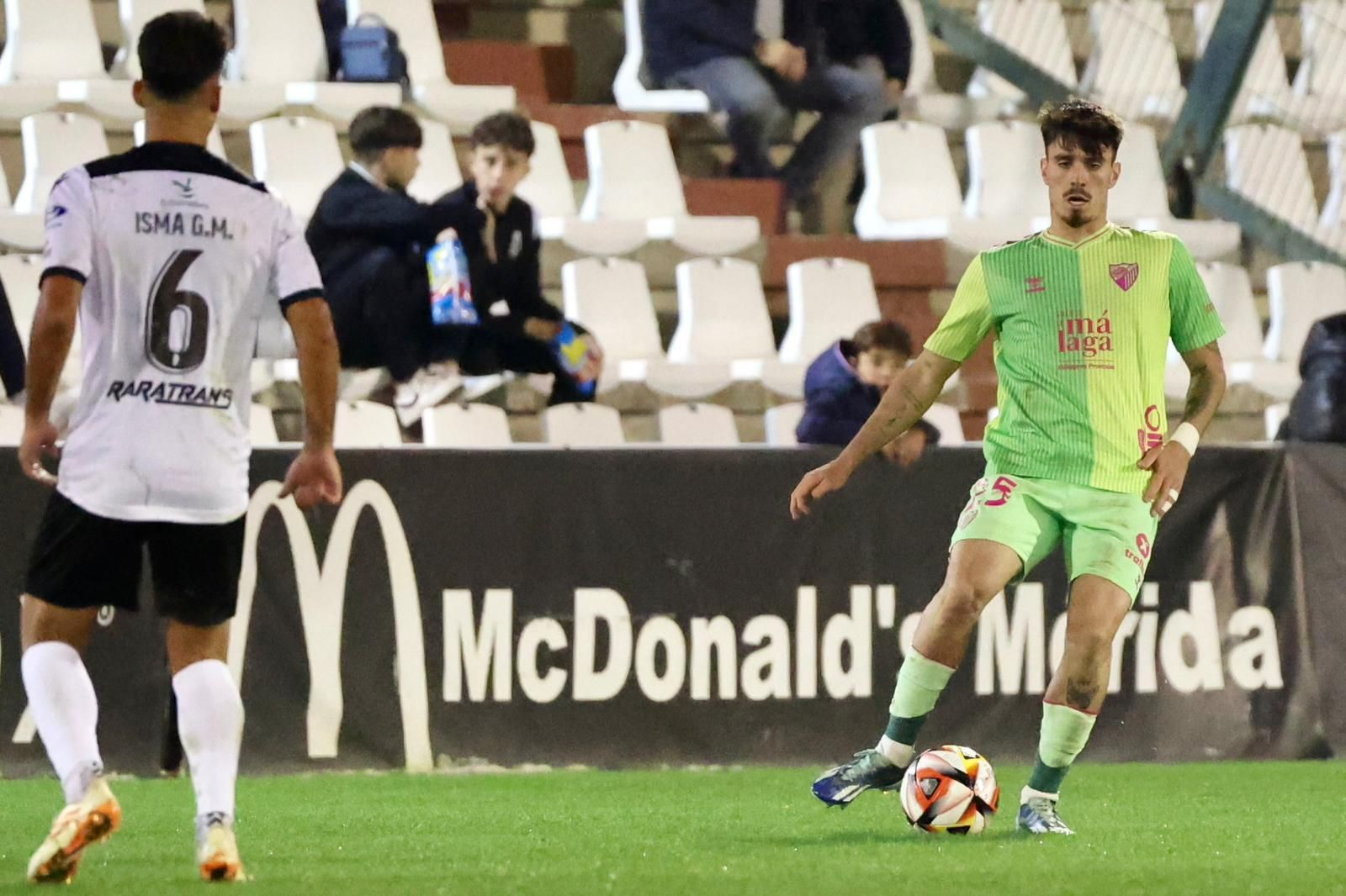 El AD Mérida - Málaga CF, en fotos