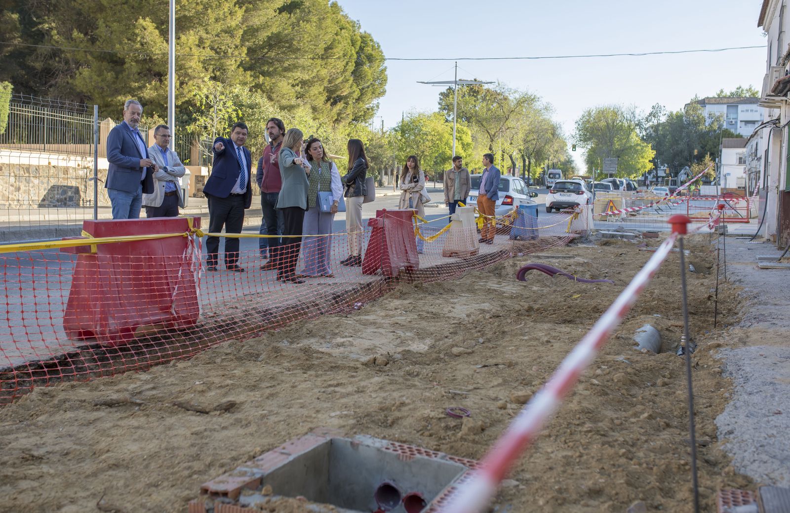Obras en Tres Ventanas.