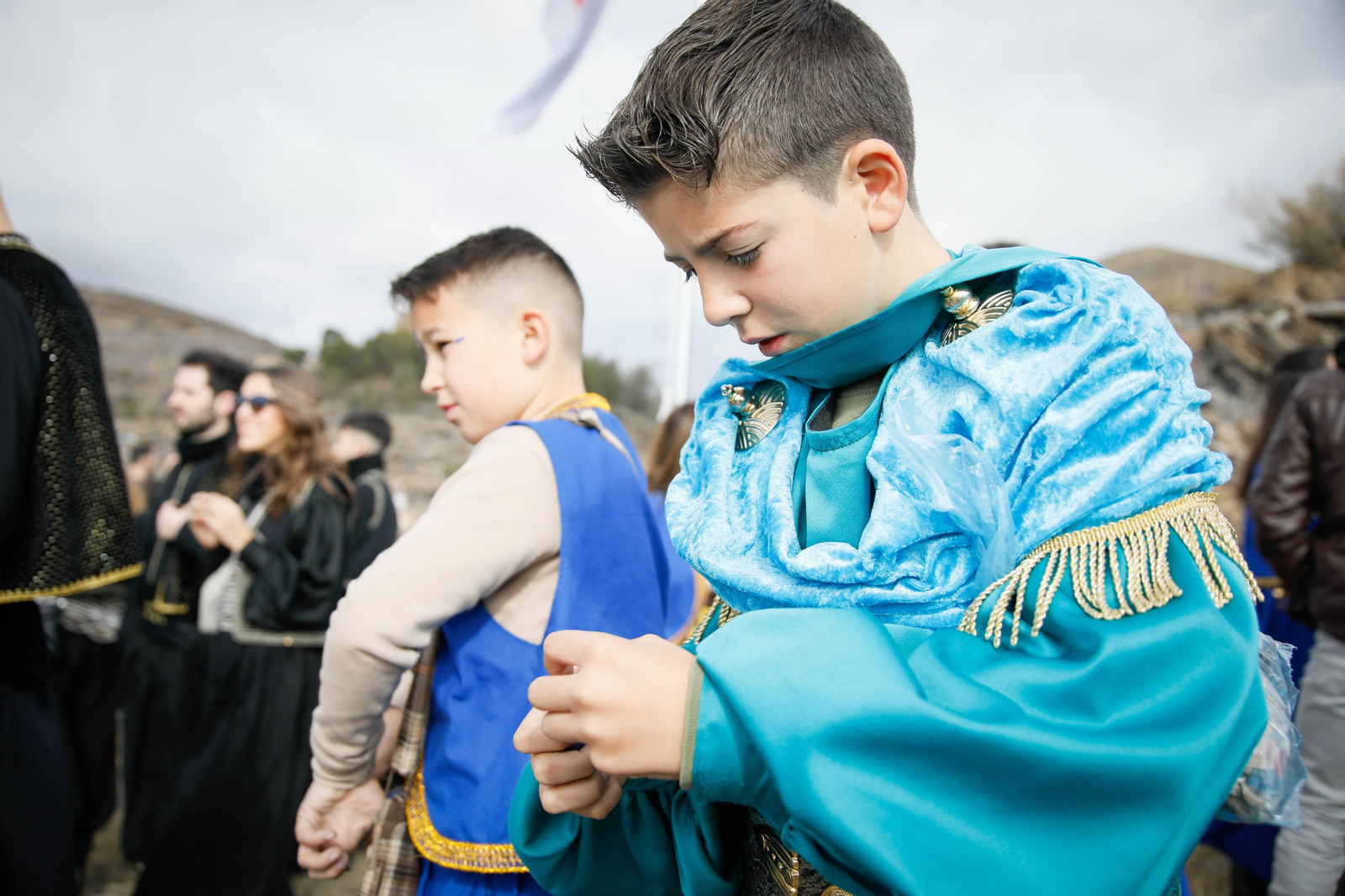 Última guerrilla en Gérgal entre moros y cristianos.