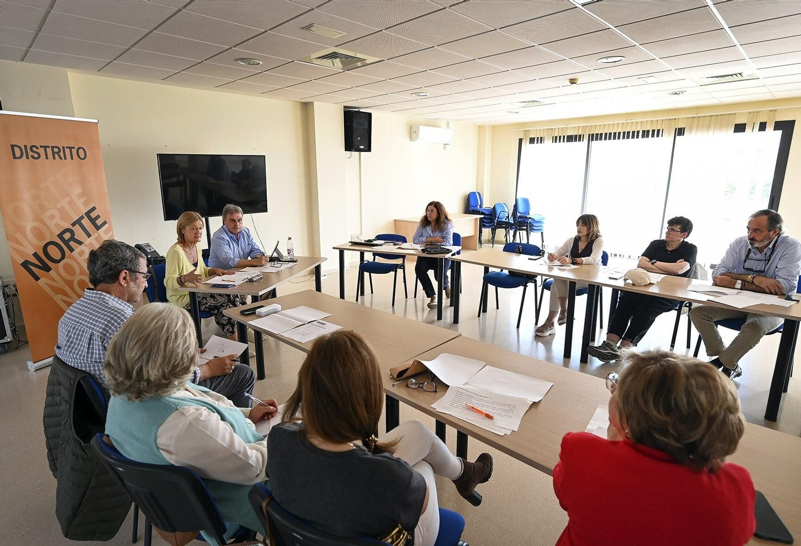 El Consejo Territorial de Distrito Norte celebró su sesión constitutiva en el centro Rosa Roige