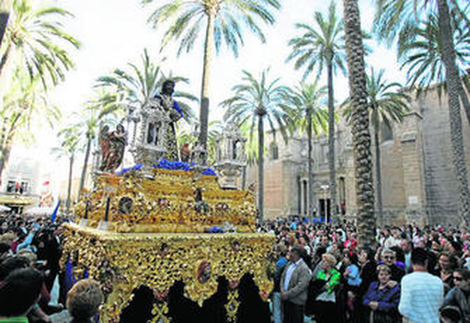 La imagen de Jesús Cautivo de Medinaceli es una de las que más devoción tienen entre los almerienses.