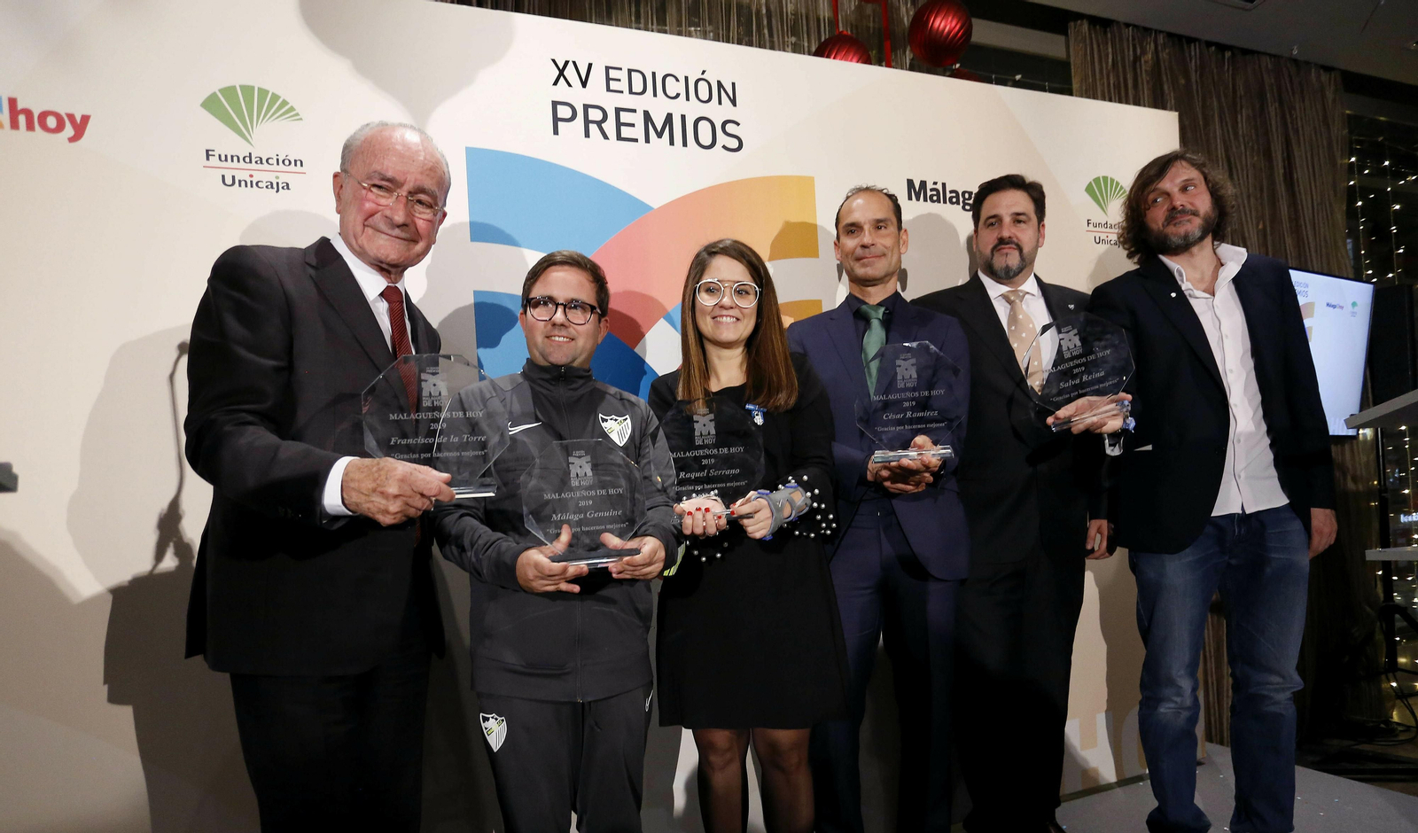 Los premios Malagueños de Hoy 2019