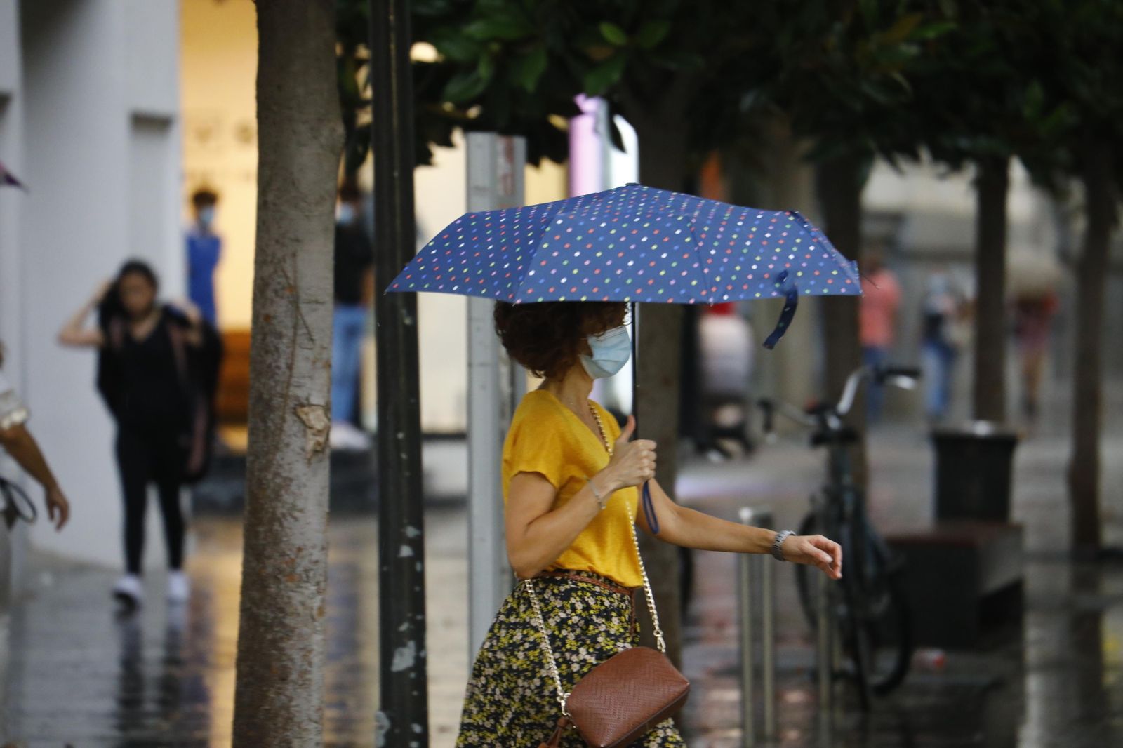 La tarde de tormenta y lluvia en Córdoba, en imágenes