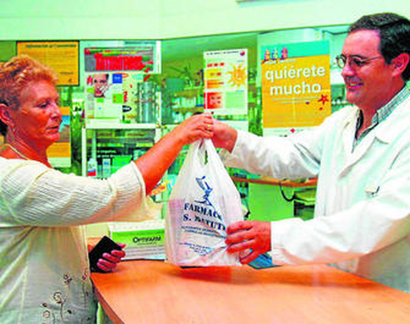 La facturación de las farmacias cae en estos últimos años.