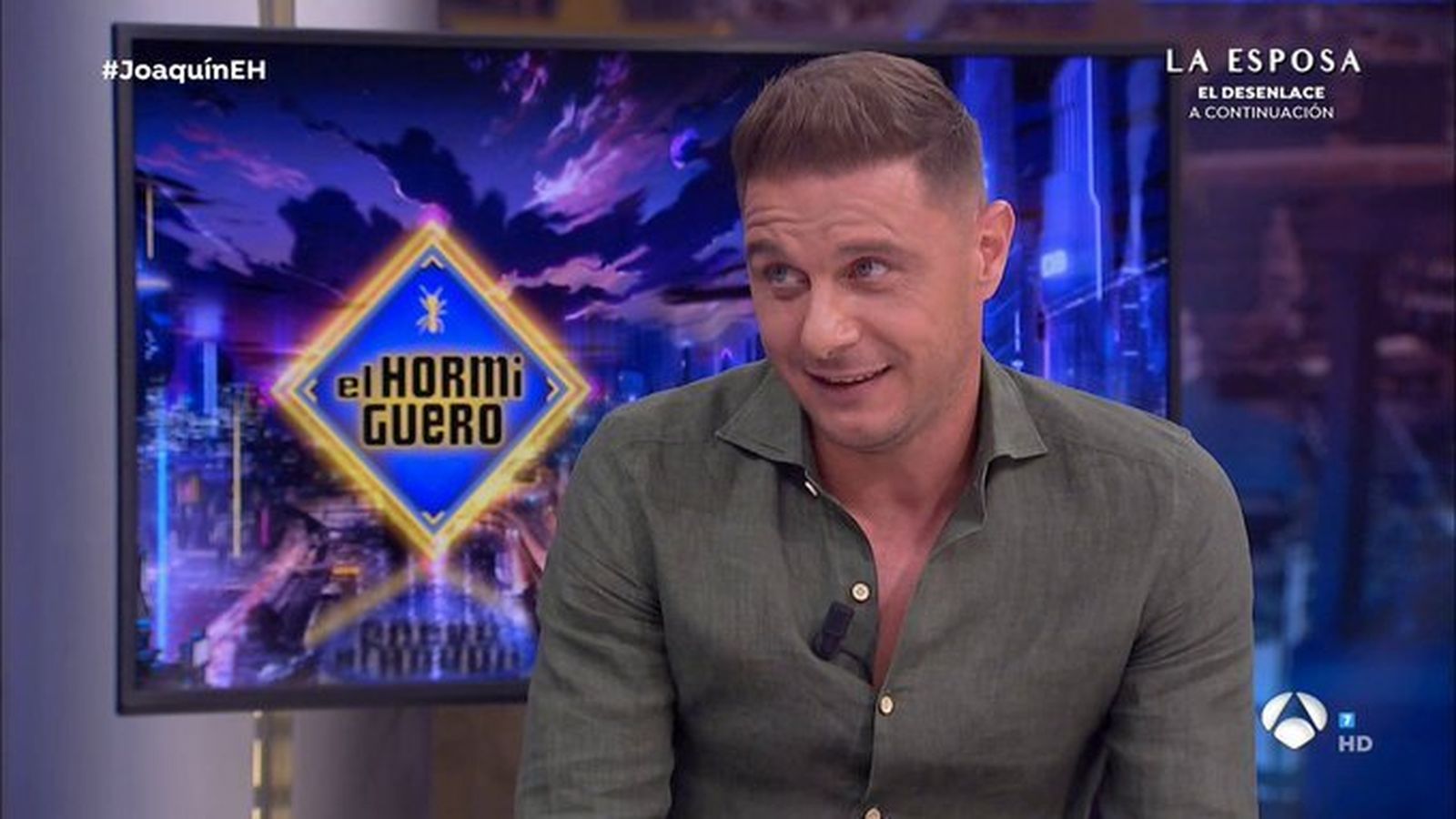 Joaquín Sánchez  en su última entrevista en 'El Hormiguero'