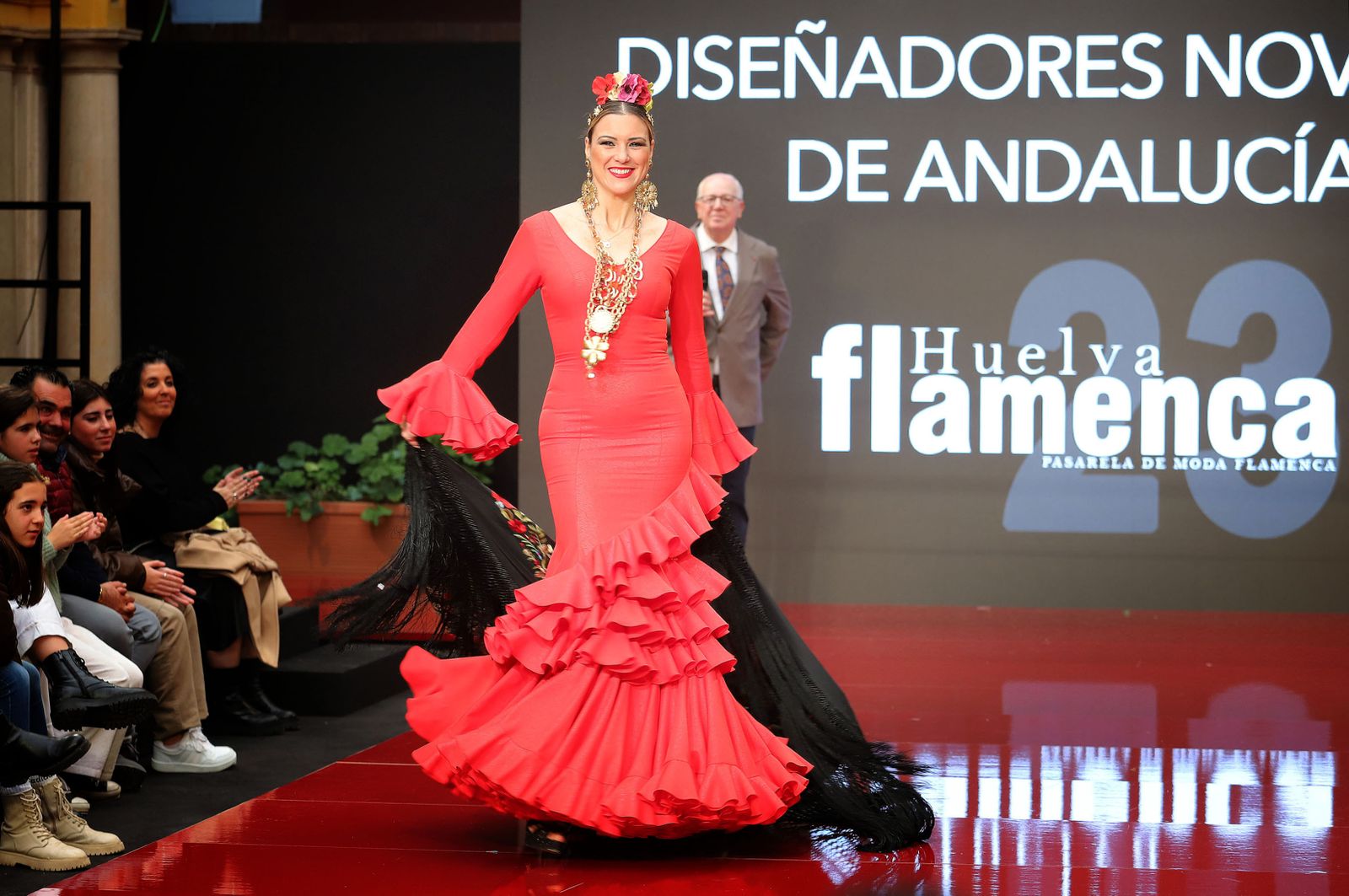 Huelva Flamenca 2023. Imágenes del Certamen de Diseñadores Noveles de Andalucía