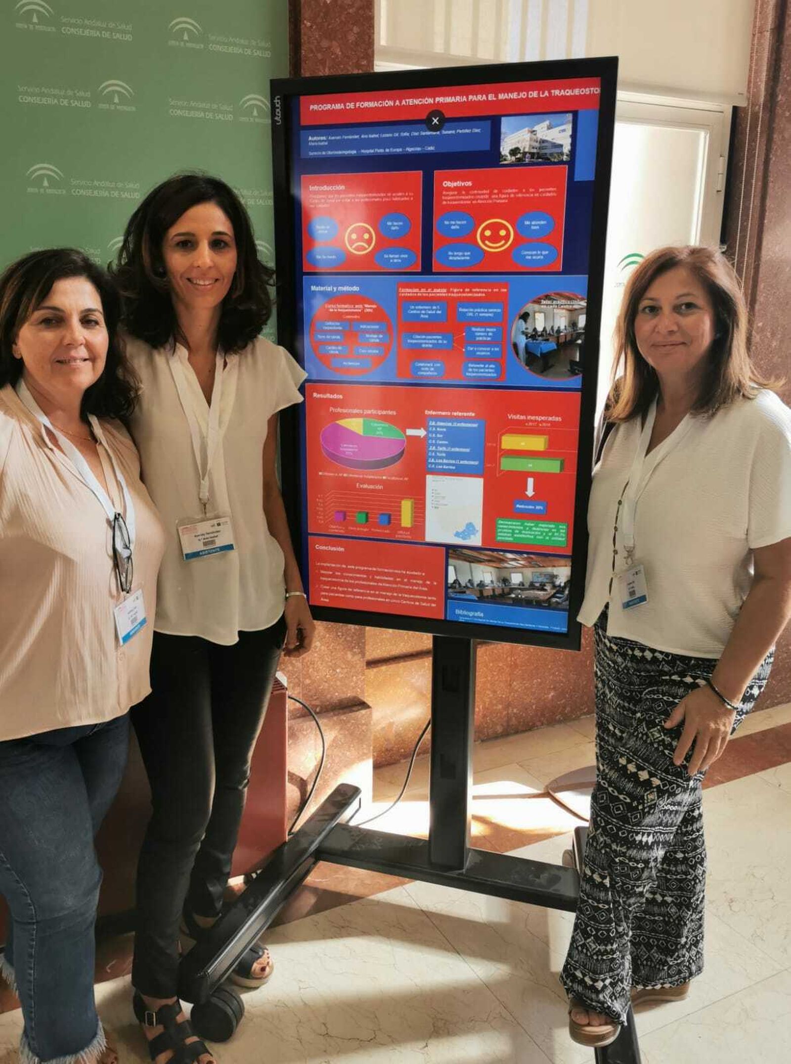 El póster que resume los conocimientos para tratar a los traqueostomizados.