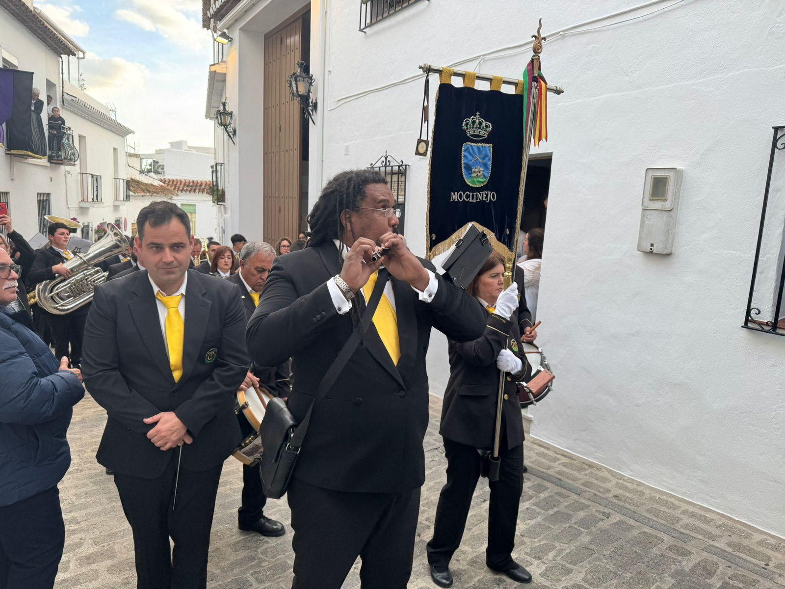 El Nazareno el Jueves Santo en Mijas, en imágenes