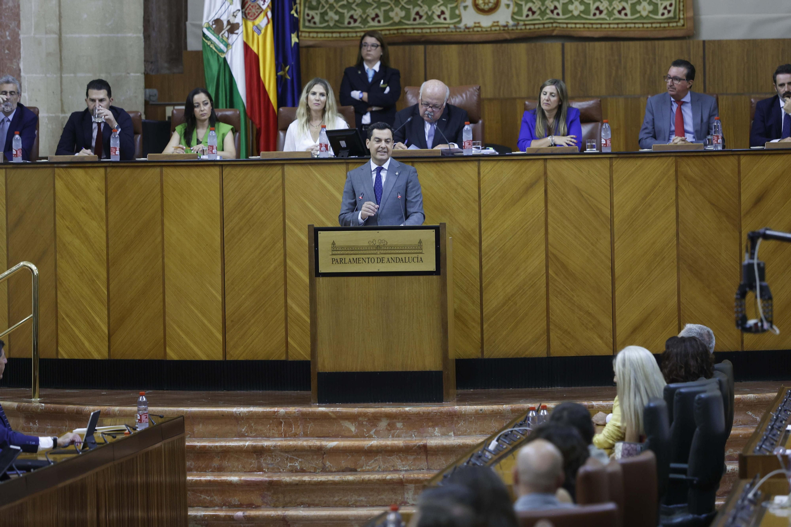 Debate de investidura de Juanma Moreno