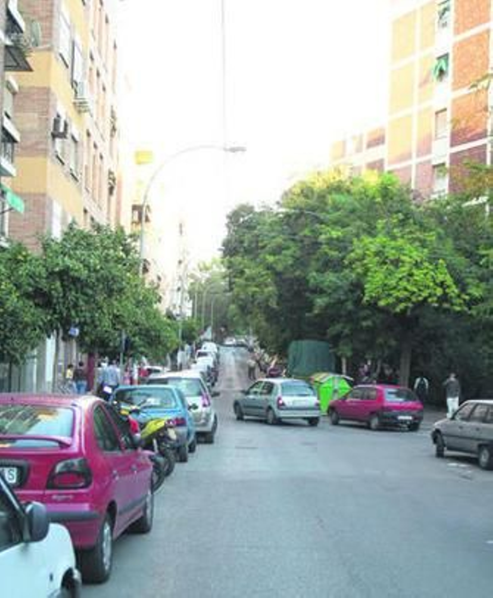 Calle Camino de los Sastres, donde se produjo uno de los robos.