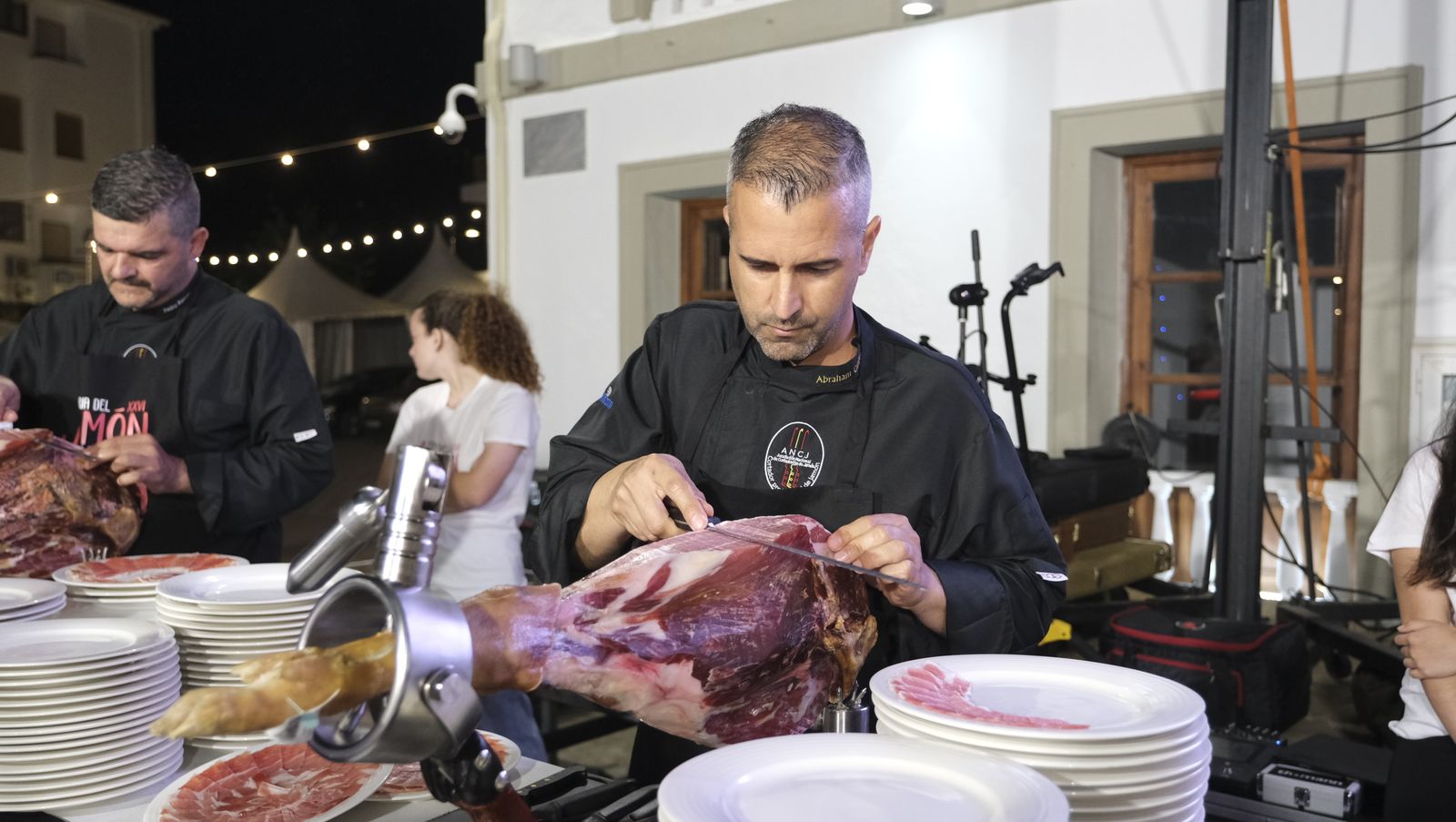 Imágenes del Concurso Nacional de Cortadores de Jamón de Serón