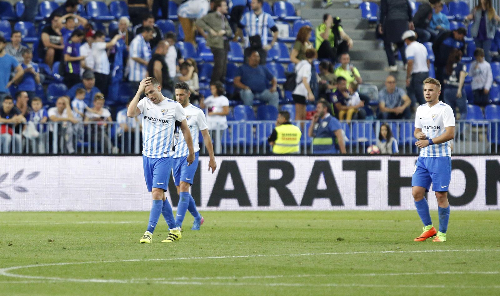 Las imágenes del Málaga-Alavés