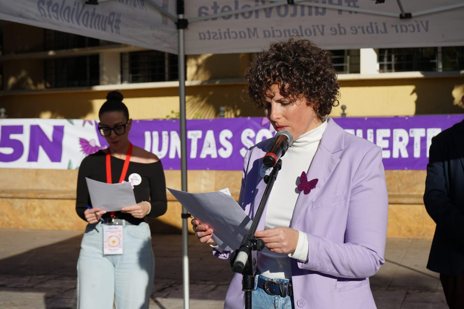 Vícar marcha contra la violencia machista
