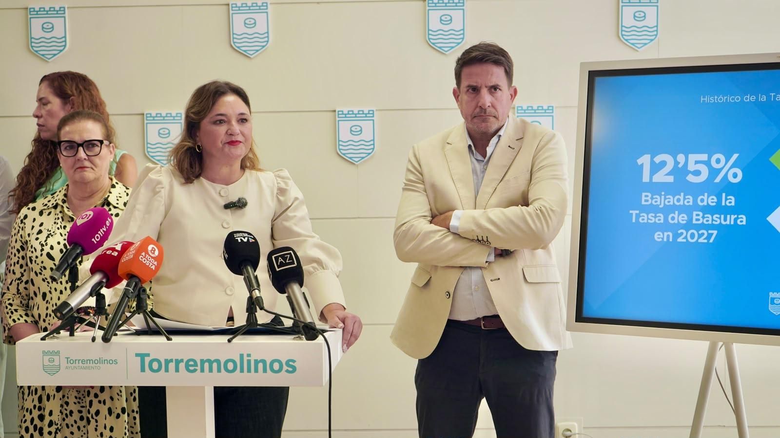 Torremolinos aplicará una rebaja de la tasa de basura del 12,5% en 2027