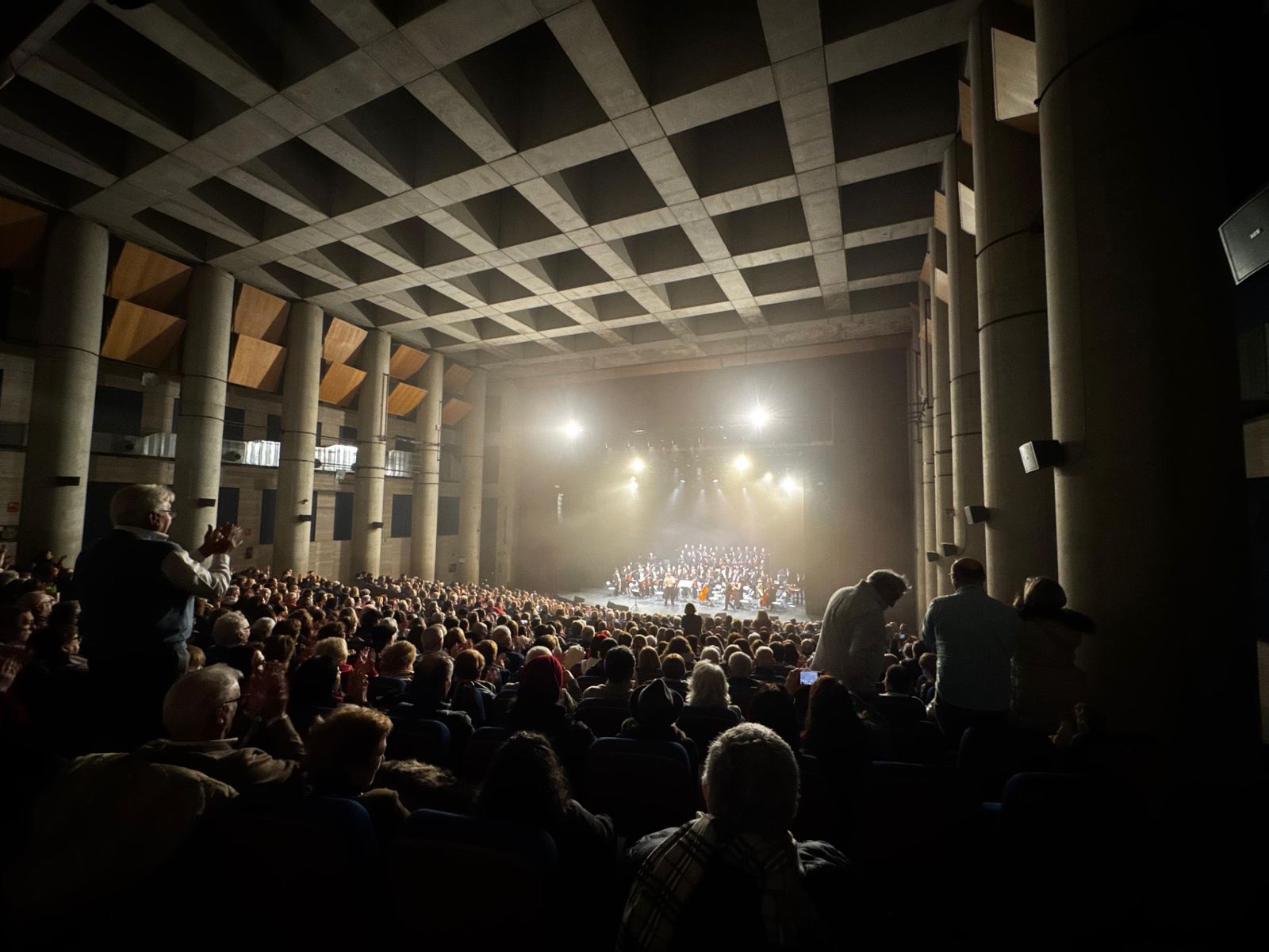 Orquesta Colombina Onubense en la Casa Colón.