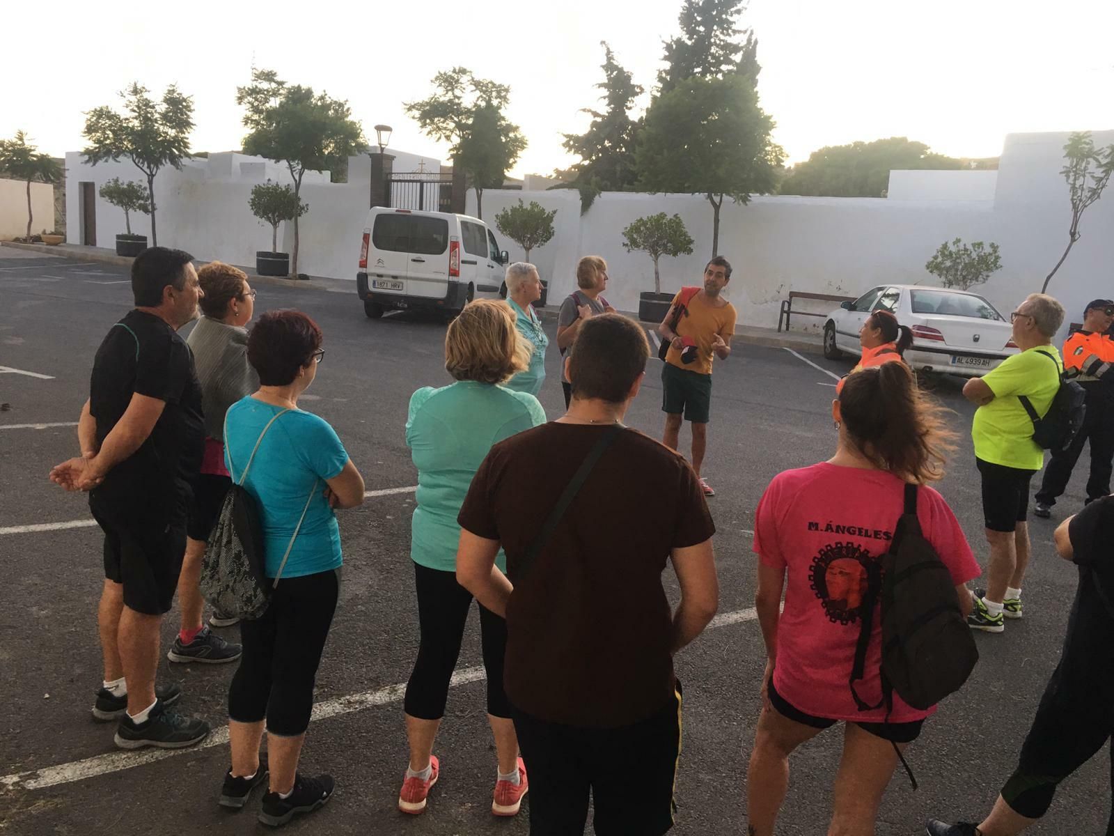 Sendero de luna llena por el Camino de los Muertos y Pozo Marilena