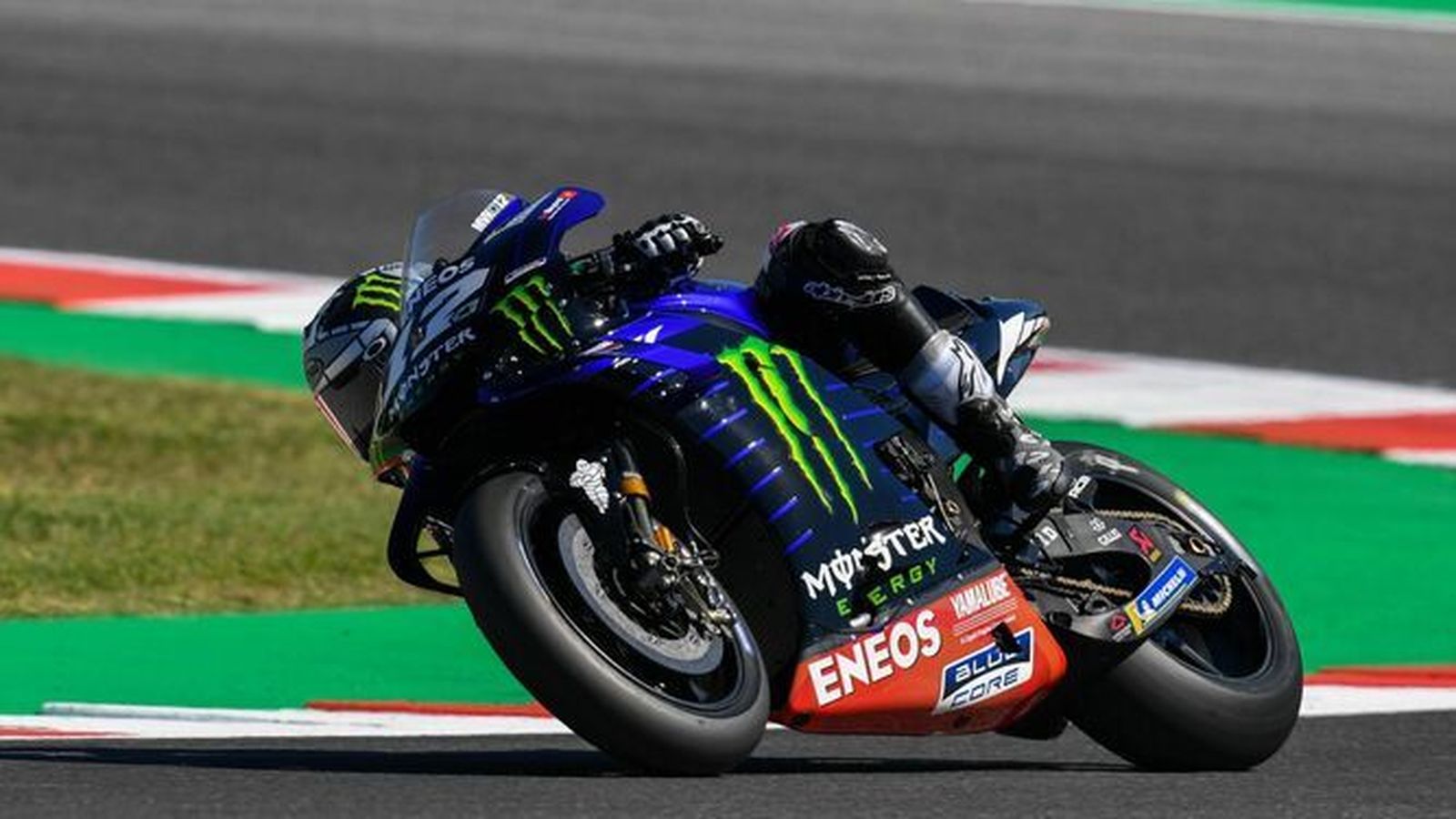 Maverick Viñales, rodando durante un entrenamiento
