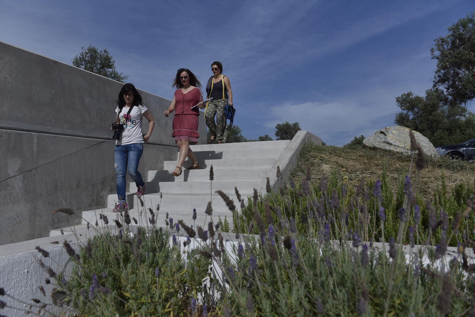 Inauguración del parque Olivar del Zaudín en Tomares, en imágenes
