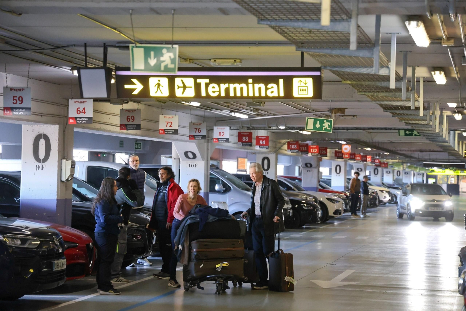 El aeropuerto de Málaga.