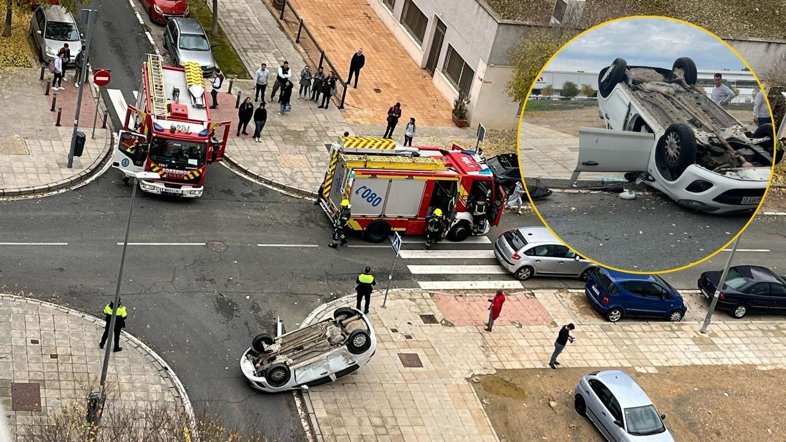 Accidente en los Jardines de Hércules en Bellavista