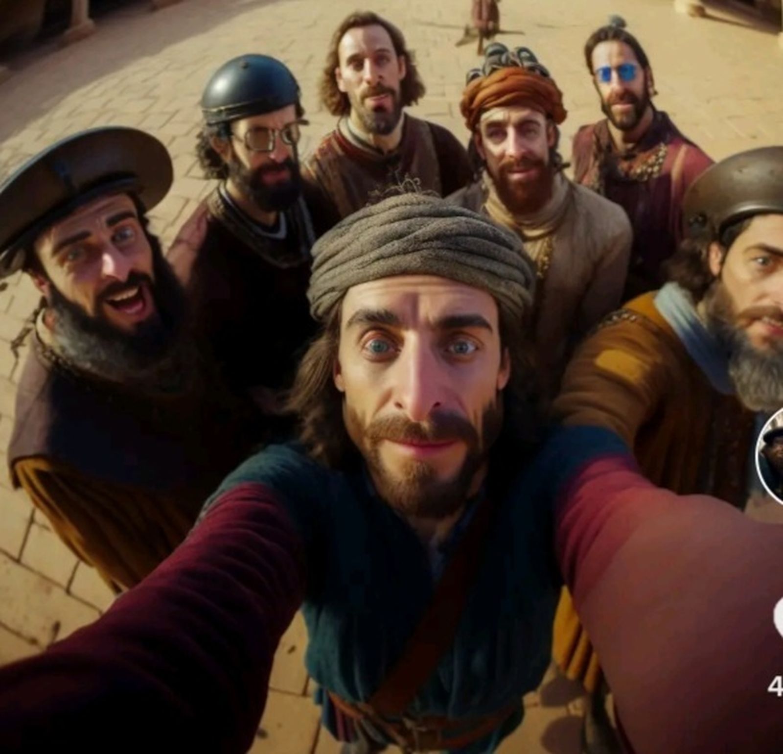 Aquí están nuestros antepasados directos. Españoles de las distintas religiones en un momento de la Edad Media