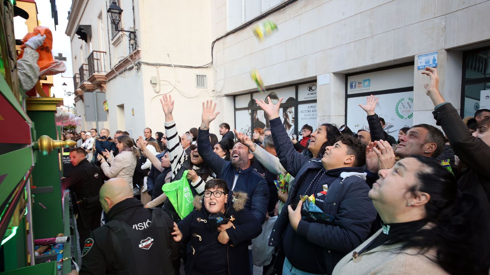 Imágenes de la cabalgata del Cartero Real de Jerez