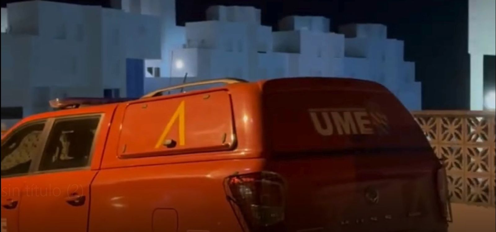 Vehículo de la UME.