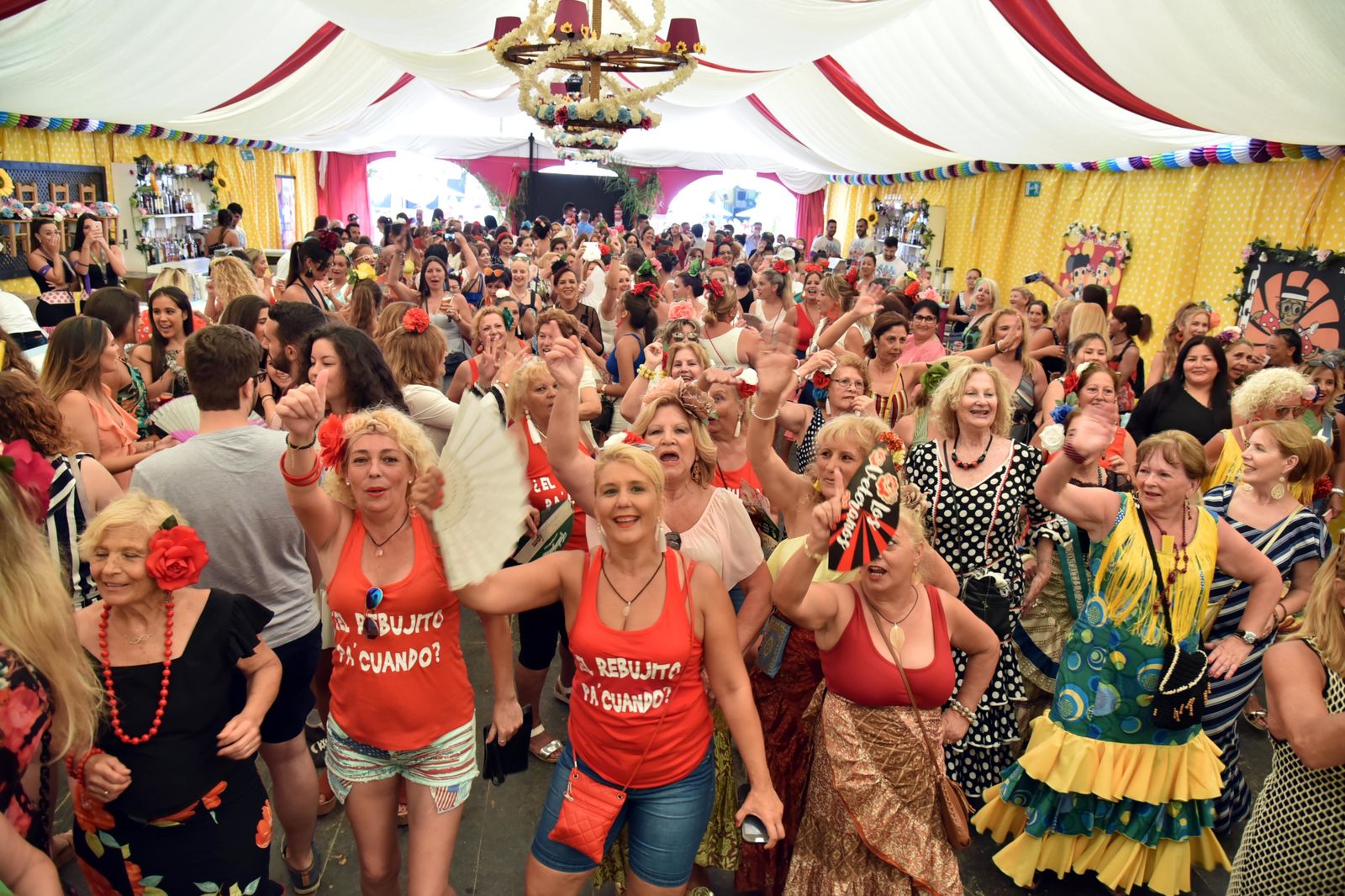Las imágenes del Día de la Mujer en la Feria de La Línea