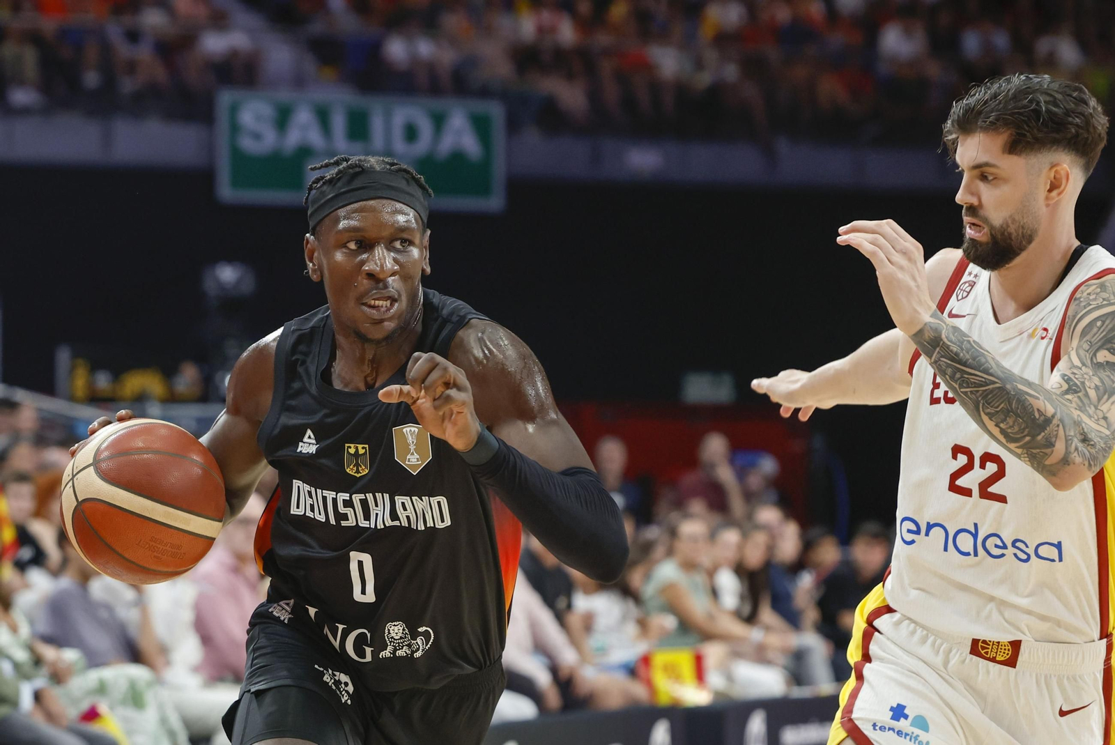 Las mejores fotos del España - Alemania de baloncesto