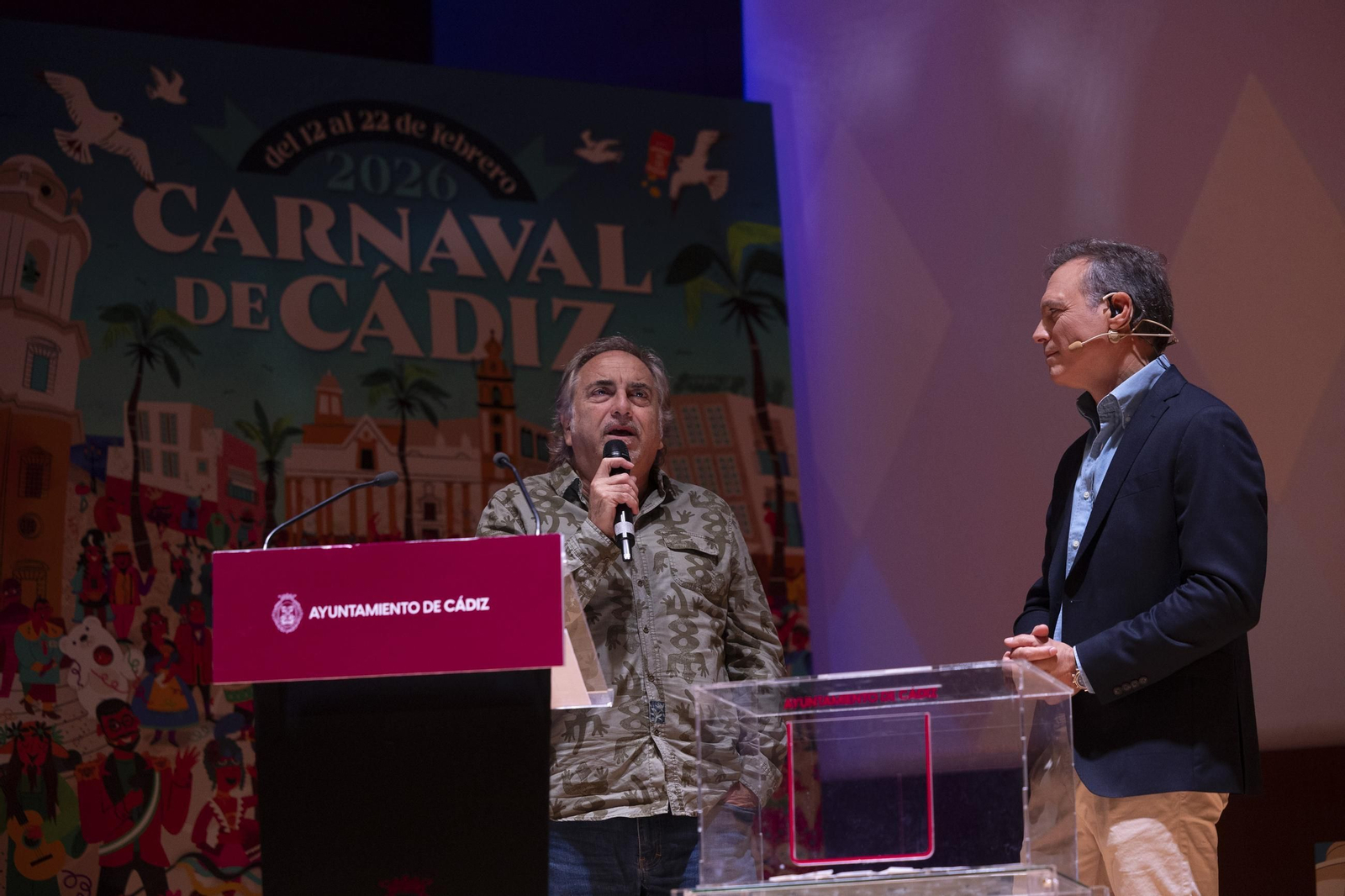 Las imágenes del sorteo del ordel de actuación del COAC 2026