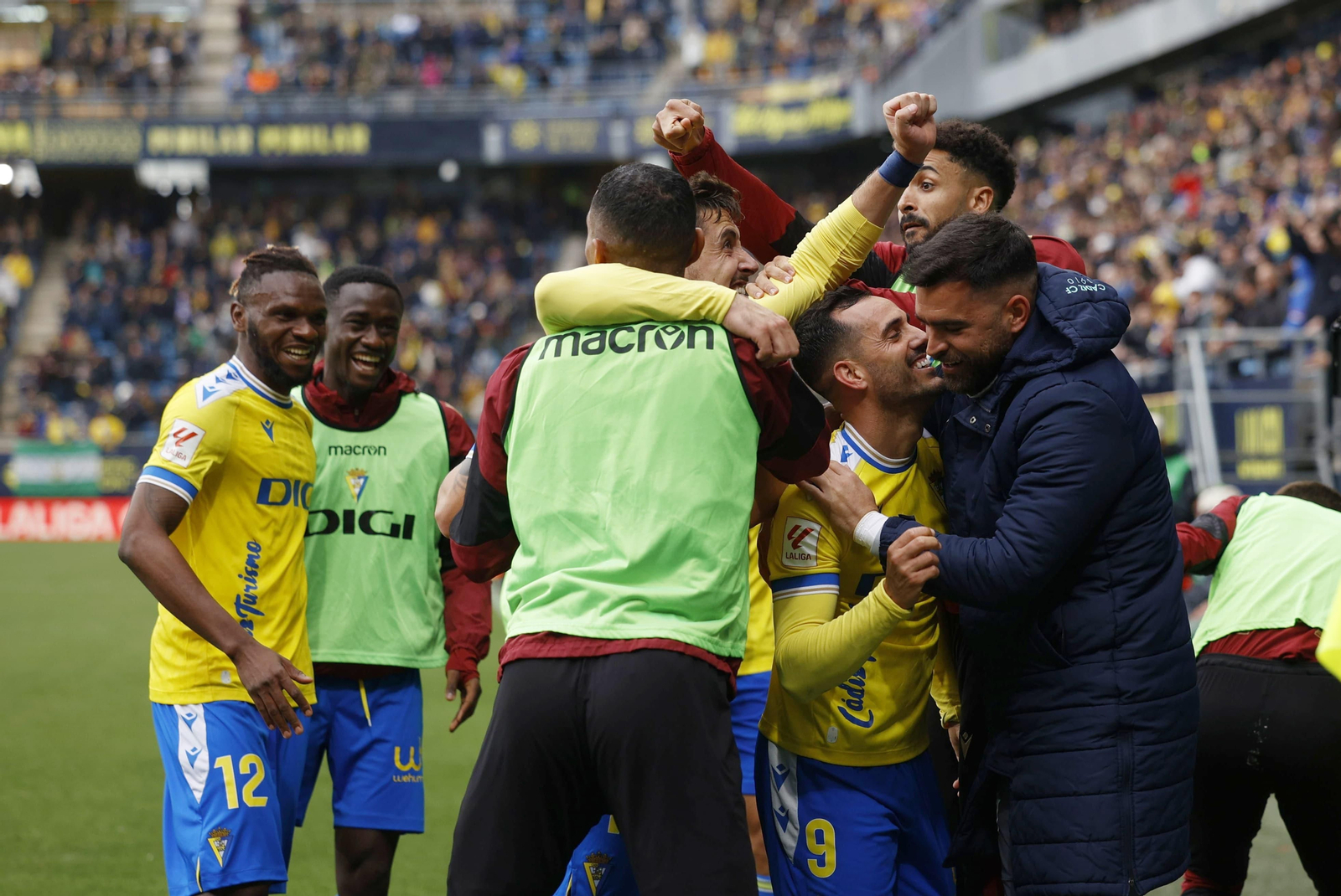 Búscate en las imágenes del Cádiz CF-Atlético de Madrid